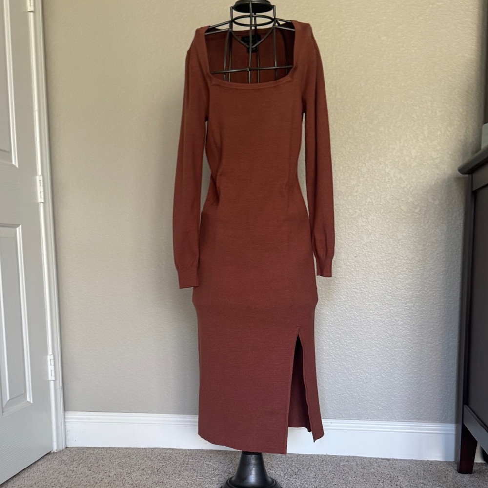 Rachel Zoe Long Sleeve Sweater Dress
